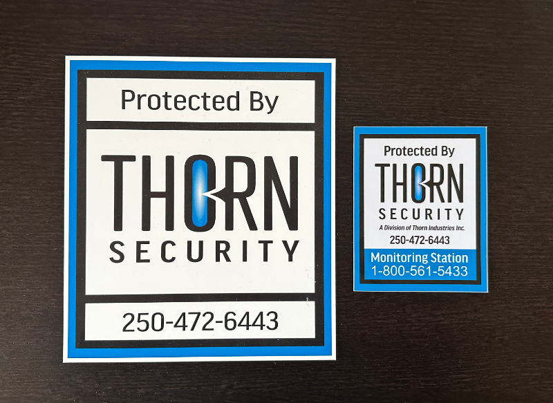 Thorn Security signage