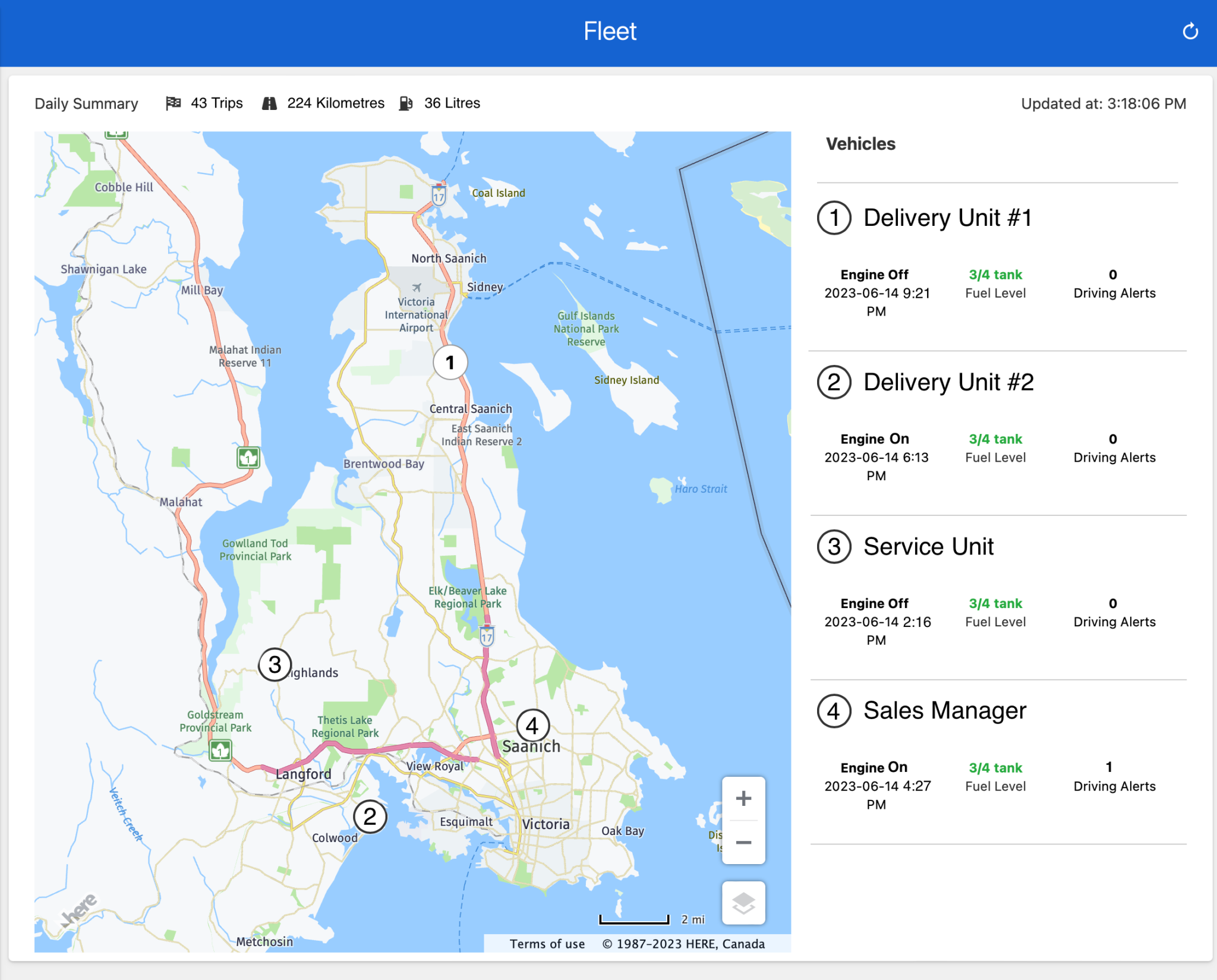Connected Fleet Vehicle Tracking - Thorn Security
