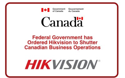 Hikvision Cameras and Recent Government Directive